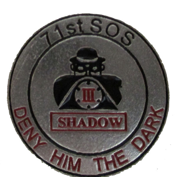 71st SOS Shadow Hat Pin
