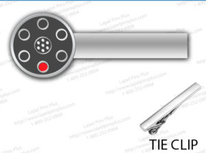 Minigun Tie Tack Pin with Clip