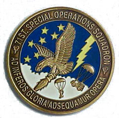 71st SOS Shadow Challenge Coin