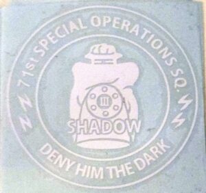 71st SOS Patch Decal, 4''