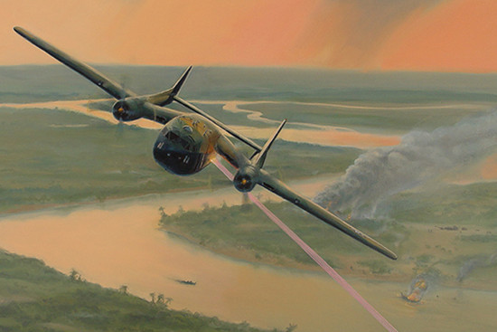 Shadow "Guns Hot" Litho