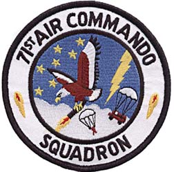 71st Air Commando Squadron Patch, 4"