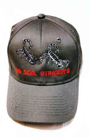 18th SOS Hat Dark Gray Double Scorpion